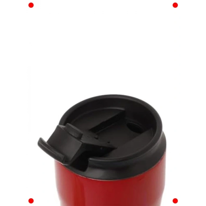400 ml Termos Bardak - Kırmızı Renk