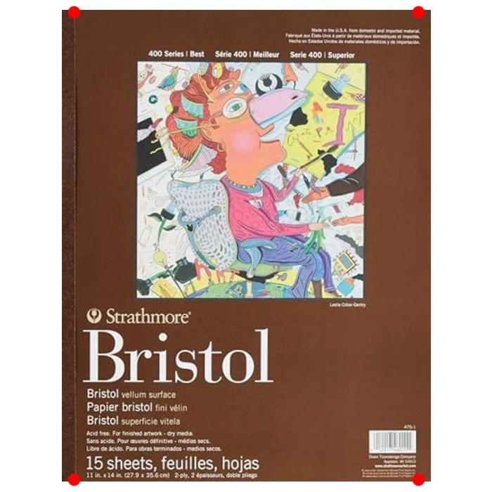 400 Serisi Bristol Parşömen Kağıdı - 15 Yaprak