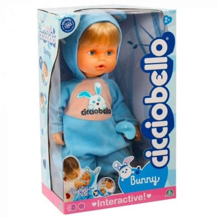 42 cm Sesli Tavşan Kostümlü Bebek