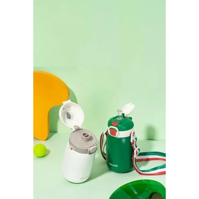 420ml Kapasiteli Çelik Su Matarası, Çift Kullanım Özelliği