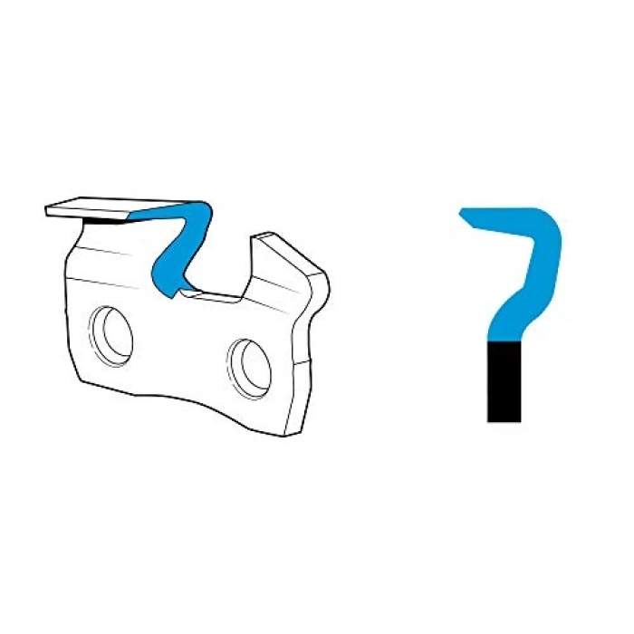 45 cm Elektrikli Testere Zinciri, Echo ile Uyumlu