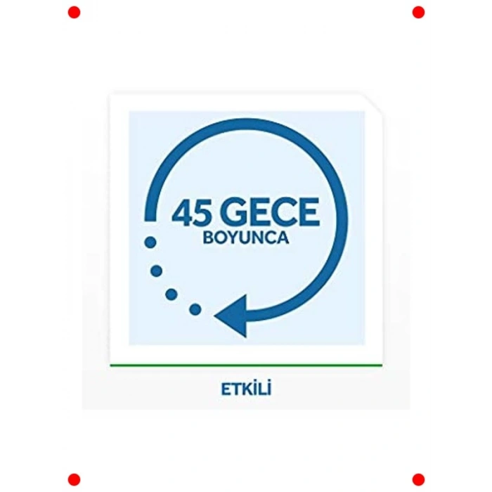 45 Gece Etkili Sivrisinek Kovucu Yedek Likit