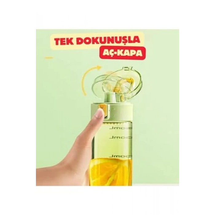 450ml Kapasiteli Taşıma Kulplu Kilitlenebilir Matara, Ölçülü