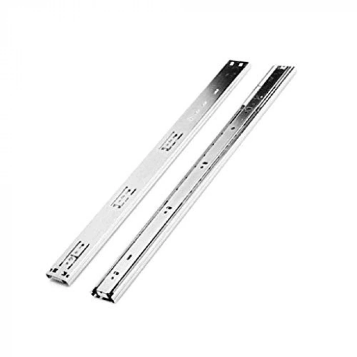 46x500 mm teleskopik çekmece rayı