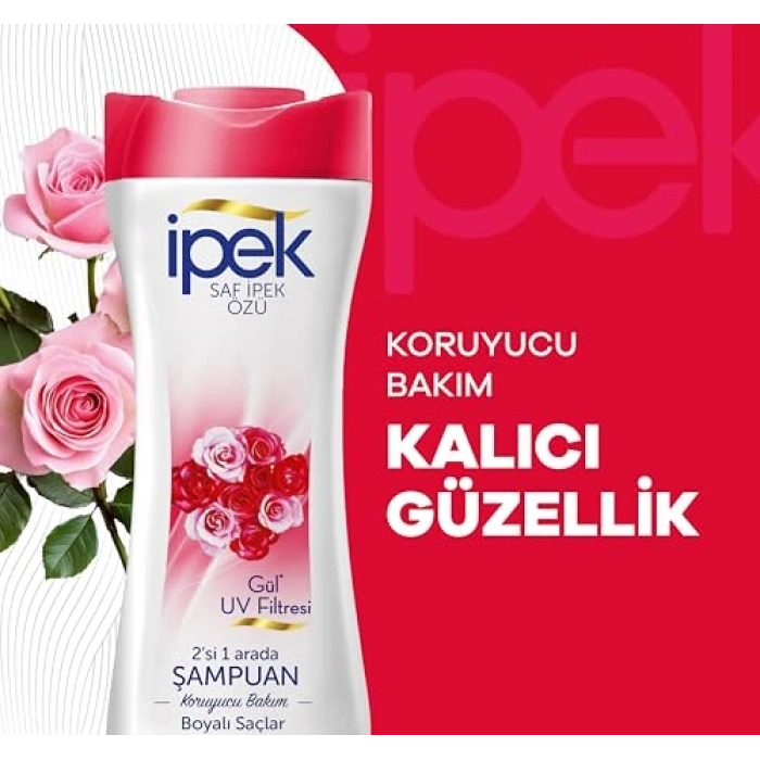 480 ml İkisi Bir Arada Şampuan - Gül Özlü