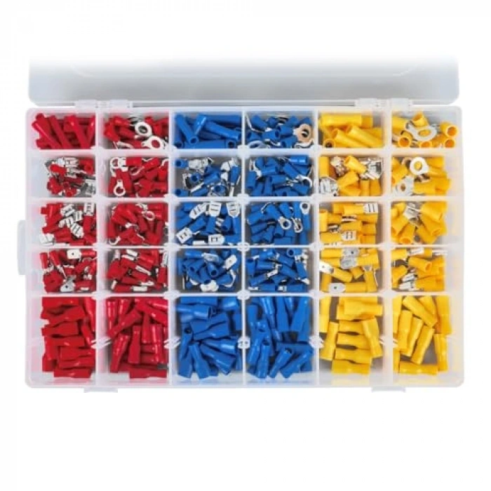 480 Parça Çeşitli Kablo Pabuç Seti