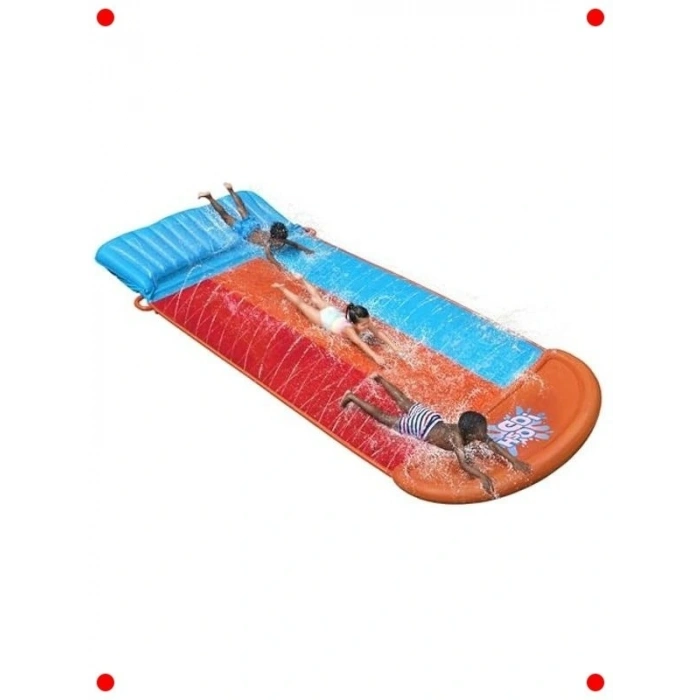 488 cm Üçlü Su Kaydırağı – Eğlence Rampası