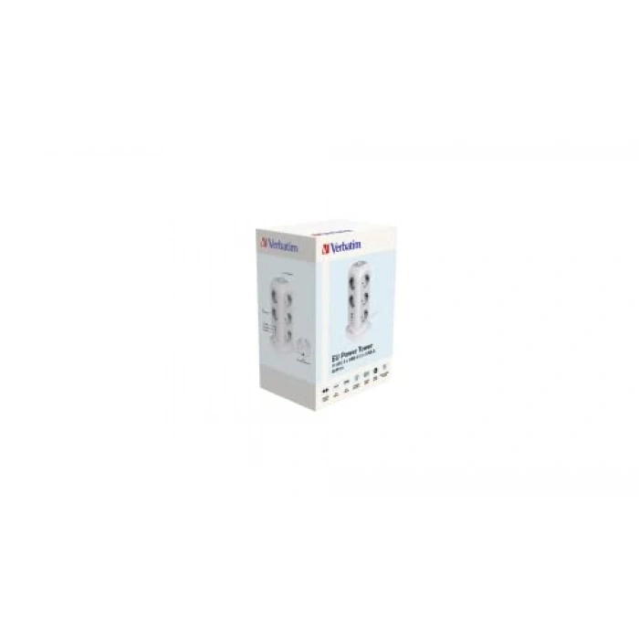 49547 - EUPT-01 EU POWER TOWER - 11xAC / 2xUSB / 2xType-C