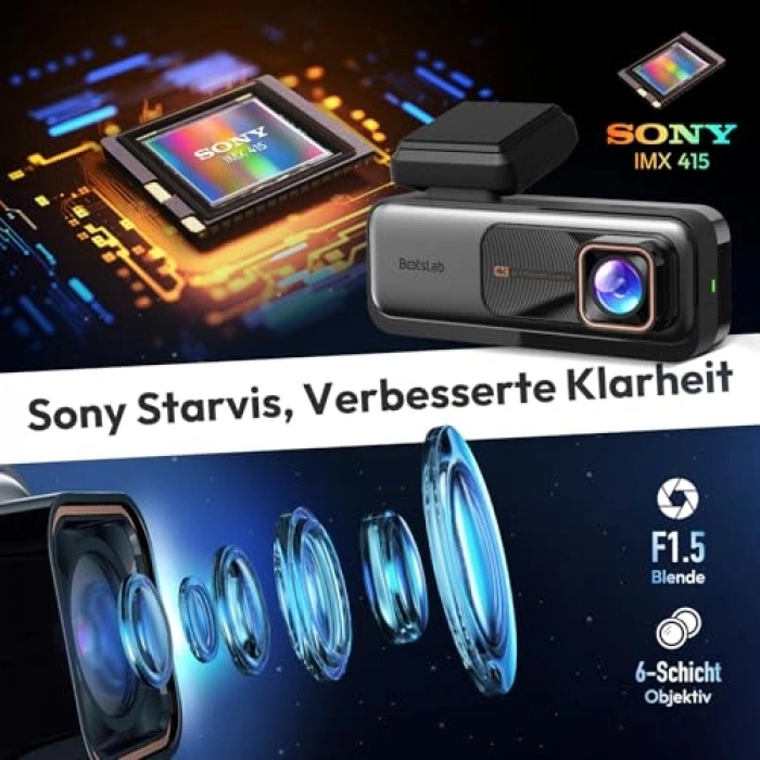 4K Ön ve Arka Dash Cam, Gece Görüş ve WiFi Özellikli
