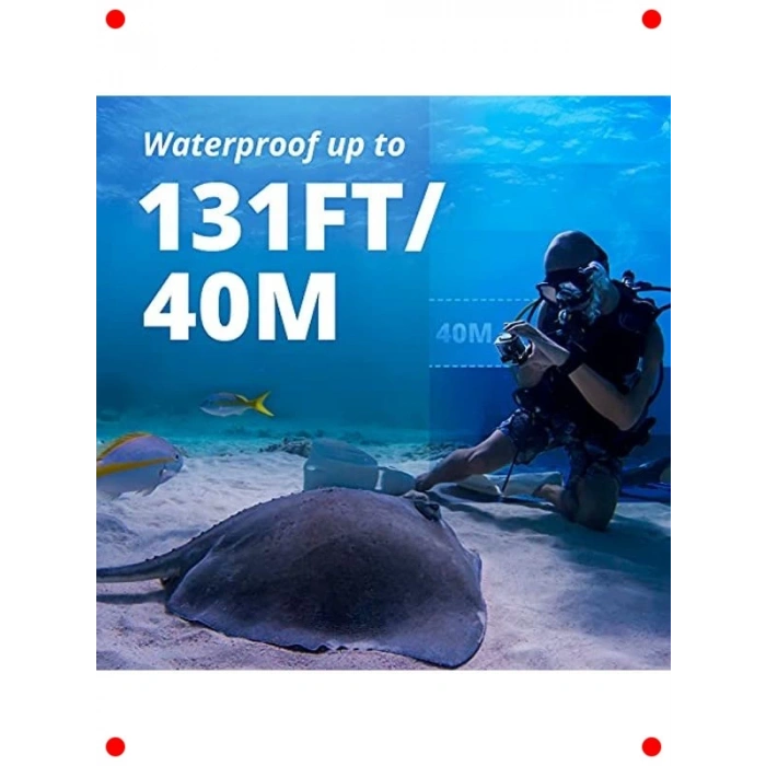 4K Ultra HD Su Geçirmez Aksiyon Kamerası