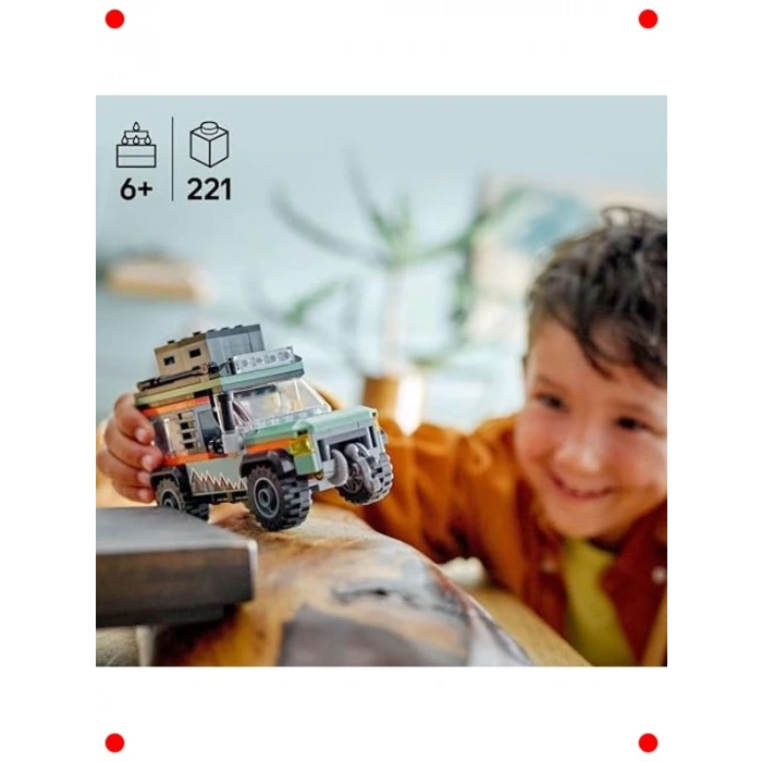 4x4 Arazi Aracı Yapım Seti - Dağ Macerası İçin