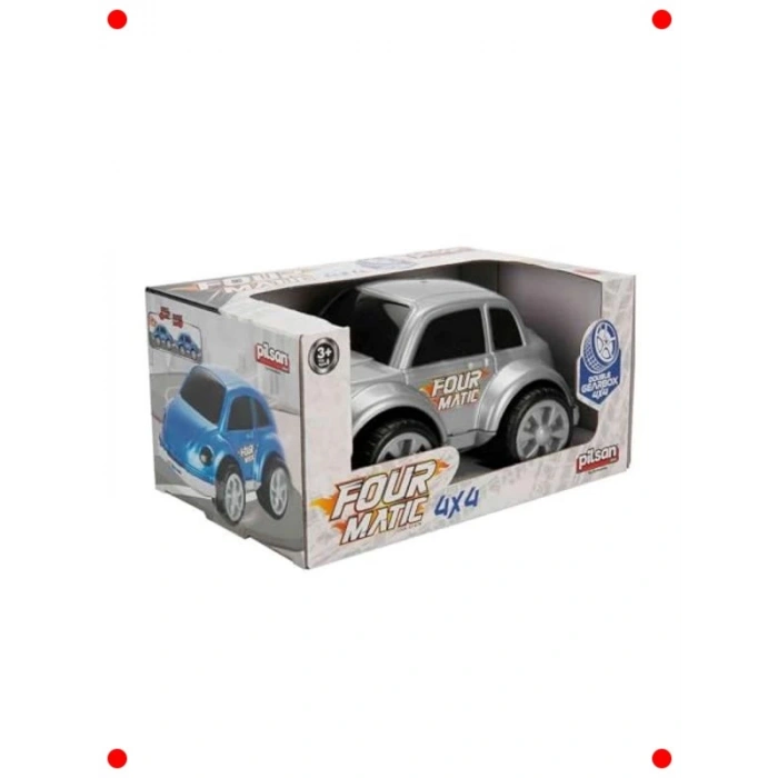 4x4 Çekişli Sağlam Oyuncak Araba - Gri