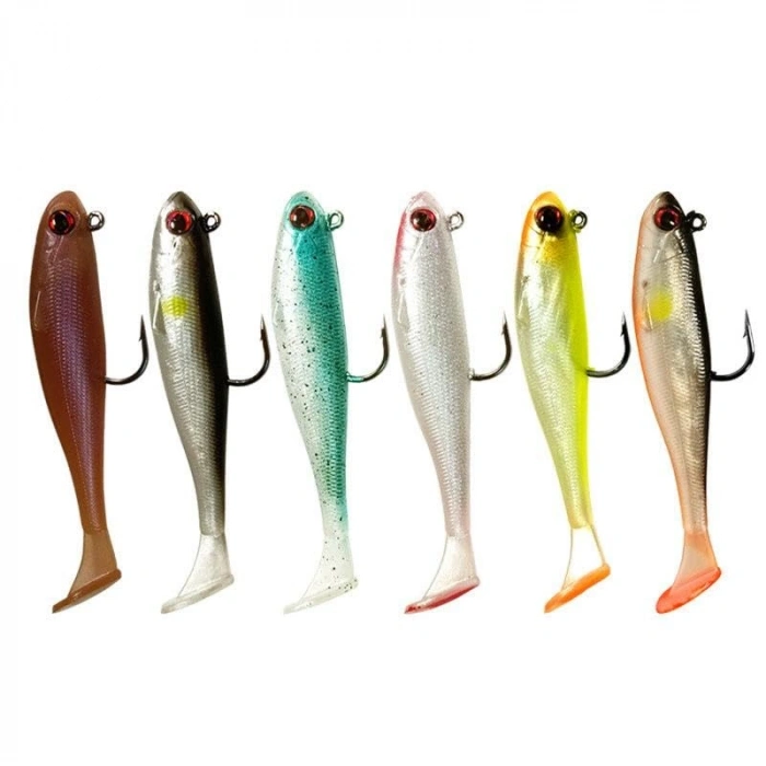 5 Adet 9 cm Yumuşak Silikon Balık Yem Seti