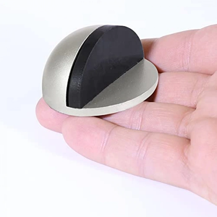 5 Adet Kapı Stoperi Tamponu Kendinden Yapışkanlı Kapı Stopu Gri