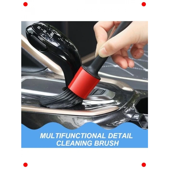 5 Adet Ultra Yumuşak Araç Detay Temizleme Fırça Seti