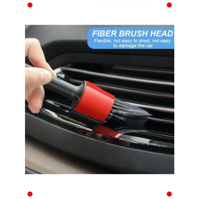 5 Adet Ultra Yumuşak Araç Detay Temizleme Fırça Seti