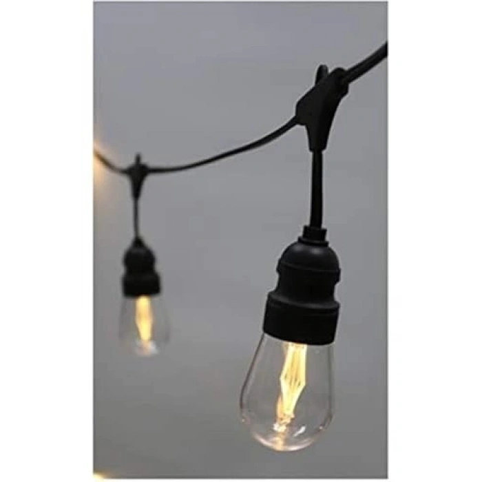 5 Duylu E27 Aydınlatma ile 5 Metre Uzun Bahçe Işığı