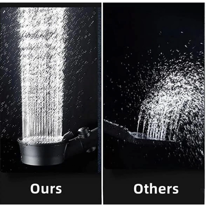 5 Fonksiyonlu Pervaneli Duş Başlığı, 150 cm Hortum ile