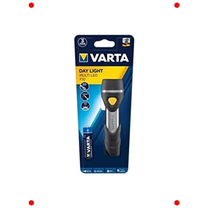 5 LEDli Kompakt El Feneri - AA Pilli ve Çok Amaçlı