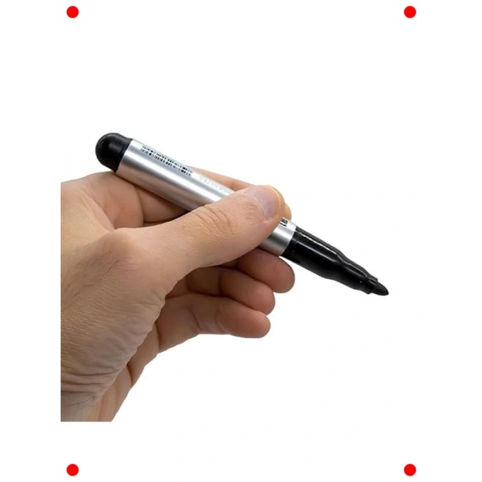 5li Kalıcı Siyah İşaretleme Kalemi, Suya Dayanıklı