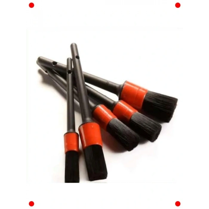 5li Oto Detay Fırça Seti, Farklı Boyutlar