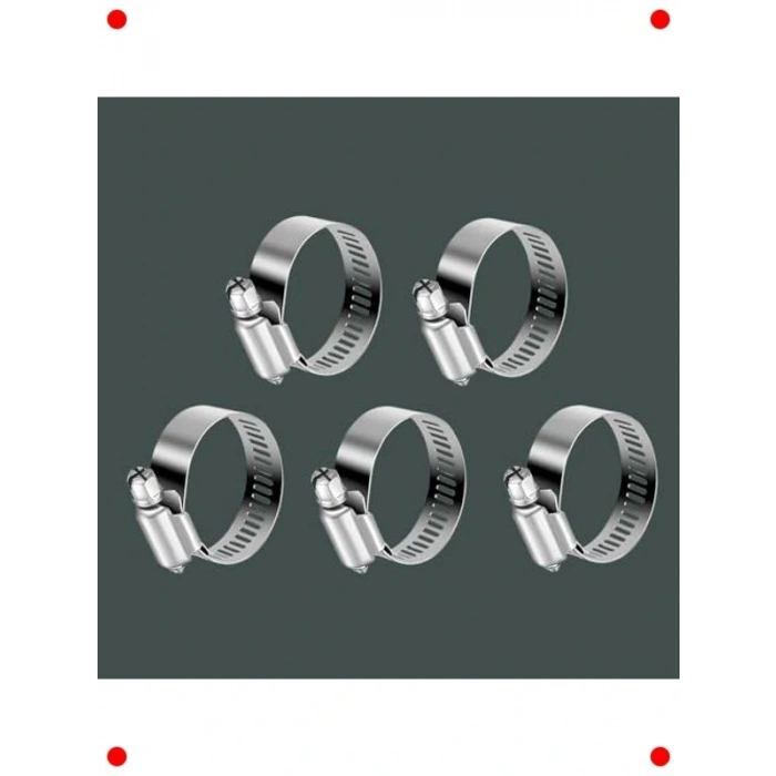 5li Tork Ayarlı Paslanmaz Hortum Kelepçesi (13-19mm)