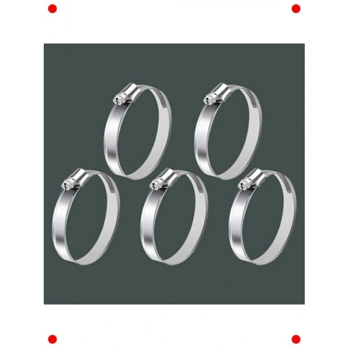 5li Tork Ayarlı Paslanmaz Hortum Kelepçesi (25-42mm)
