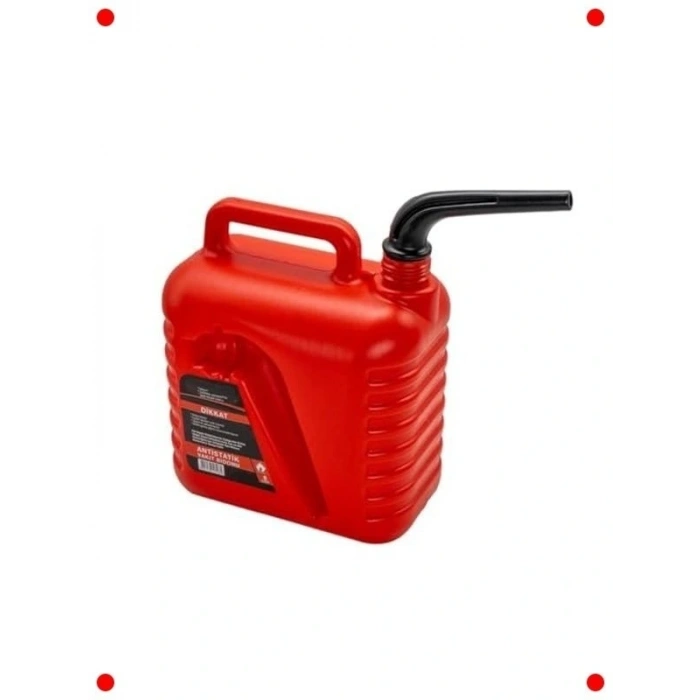5 Litre Antistatik Akaryakıt Bidonu | Boşaltma Borulu
