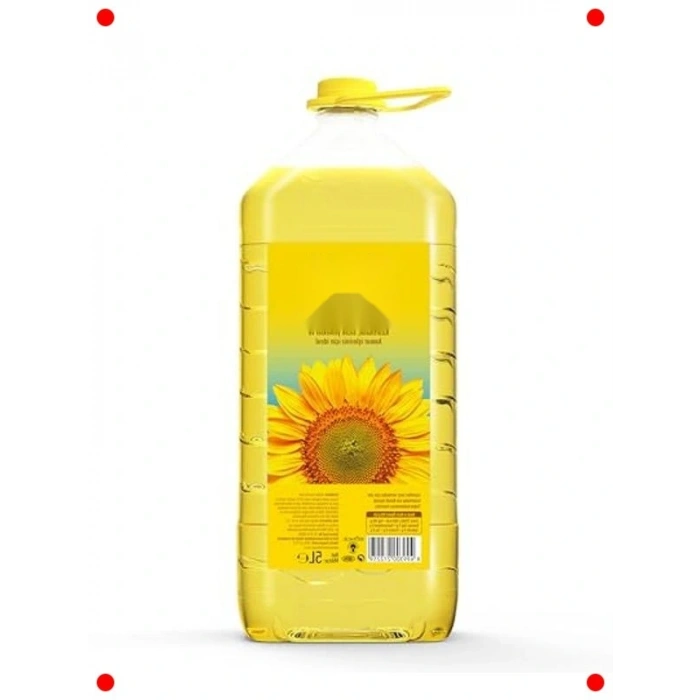 5 Litre Ayçiçek Yağı - Dar Ağızlı Pet Şişe