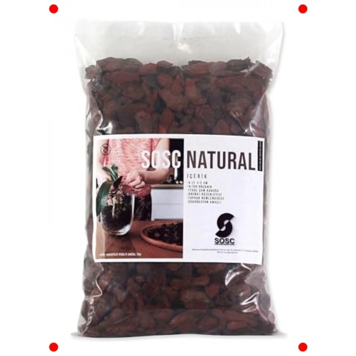 5 Litre Dekoratif İthal Çam Kabuğu | Bahçe & Saksı