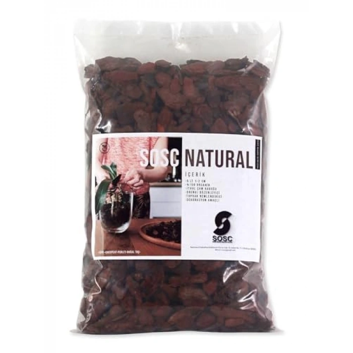 5 Litre İthal Çam Kabuğu ile Bahçenizi Zenginleştirin