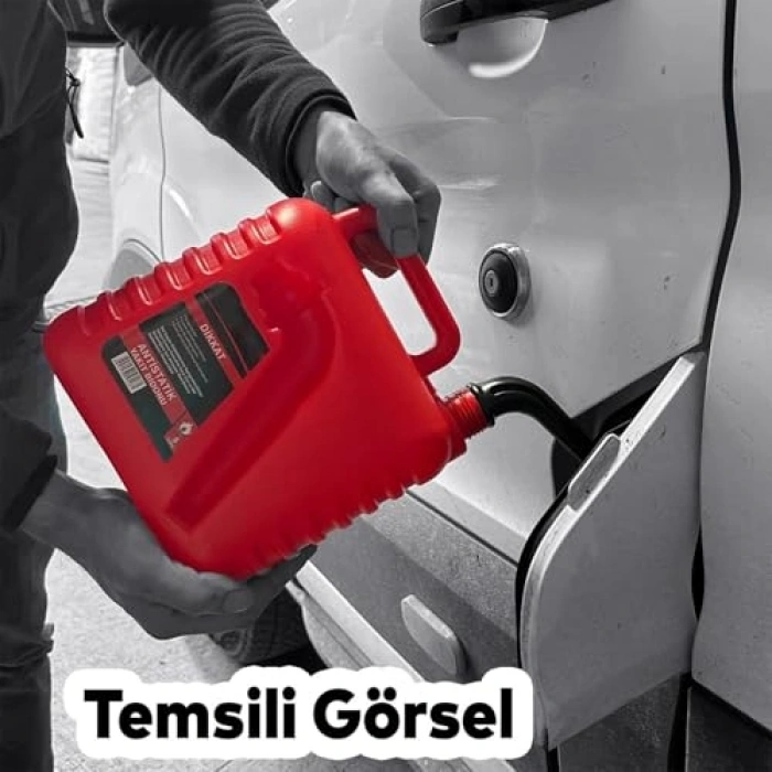 5 Litre Kapasiteli Antistatik Plastik Benzin Bidonu