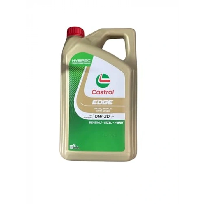 5 Litre Motor Yağı, Castrol Edge 0W-20 V