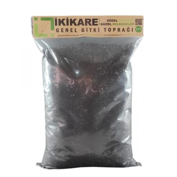 5 Lt Kapasiteli Genel Kullanım İçin Bitki Toprağı