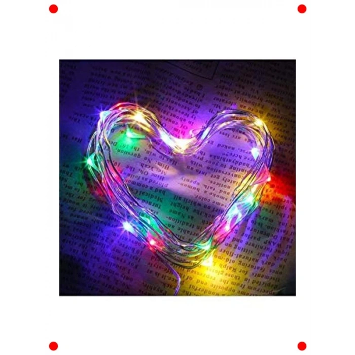 5 Metre Çok Renkli (RGB) Peri Led Dekoratif Işık