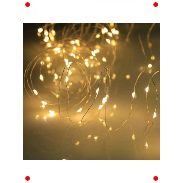 5 Metre Pilli Gün Işığı Dekoratif Peri Led Işık Zinciri