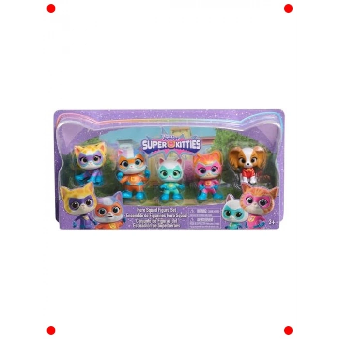 5 Parçalı Kahraman Temalı Mini Figür Seti