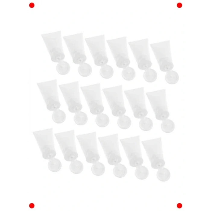 50 Adet Sızdırmaz Kapaklı Boş Kozmetik Şişesi Seti