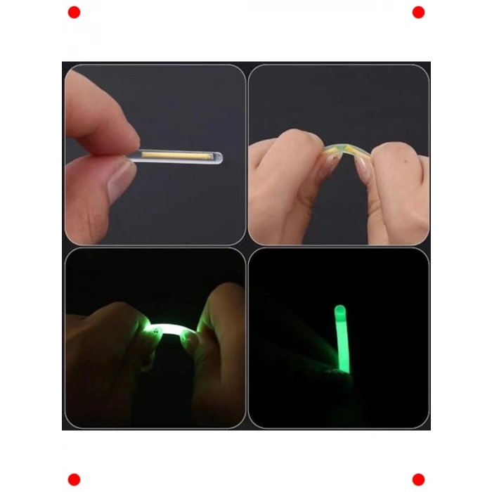 50 Adet XXL Fosfor Fitili - Olta ve Yem Aydınlatma