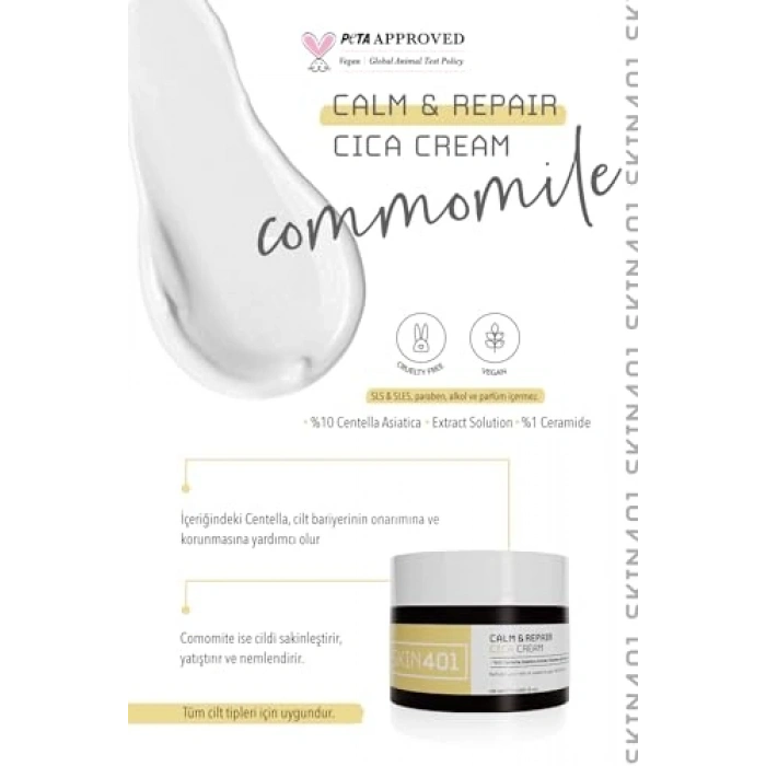 50 ml Sakinleştirici ve Bariyer Onarıcı Centella Krem