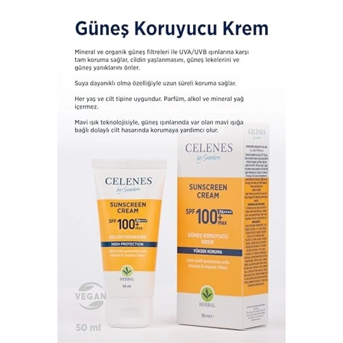 50 ml Suya Dayanıklı Güneş Kre, SPF 100