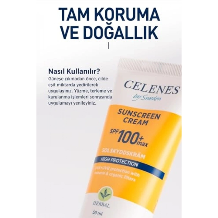 50 ml Suya Dayanıklı Güneş Kre, SPF 100