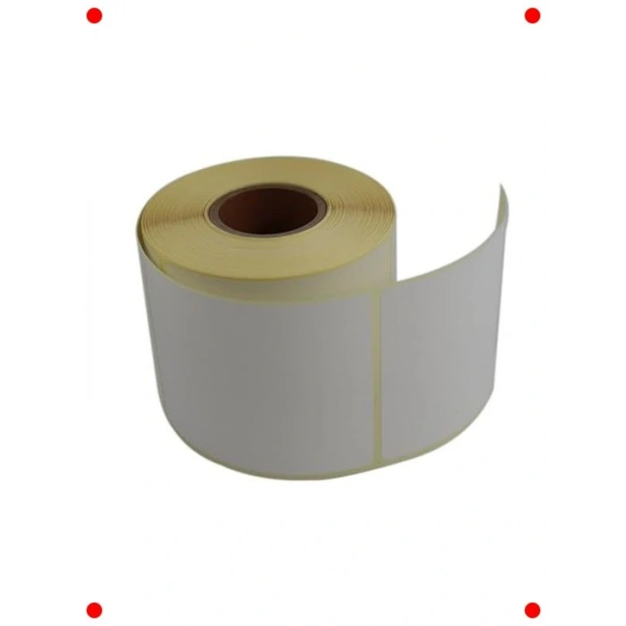 500 Adet Termal Etiket Rulosu - 80x100 mm