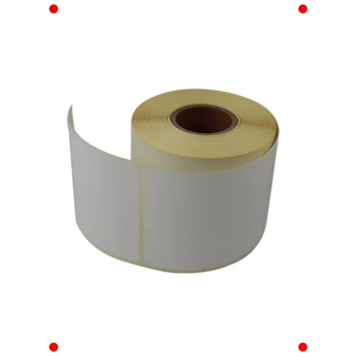 500 Adet Termal Etiket Rulosu - 80x100 mm