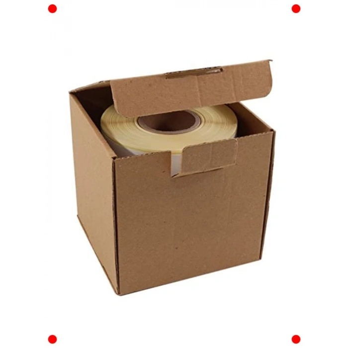 500 Adet Termal Etiket Rulosu - 80x100 mm