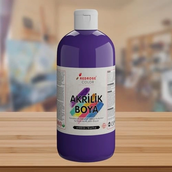 500 gr Mor Akrilik, Çeşitli Kullanım Alanları için