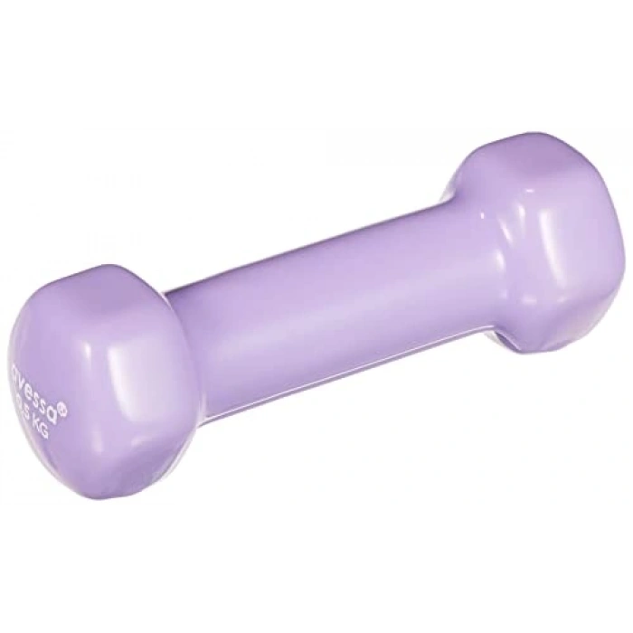 500 gr mor renkli vinil dambıl, tek adet