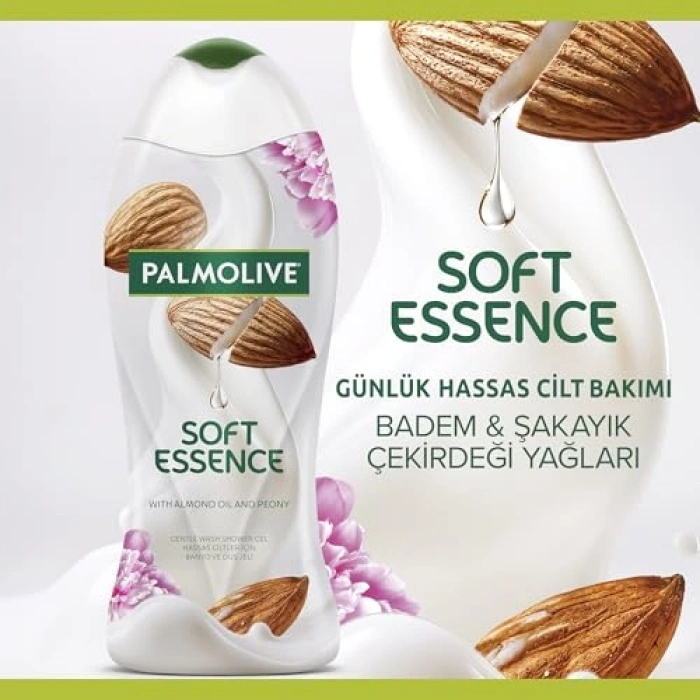 500 ml Badem Özlü Duş Jeli, Nemlendirici ve Ferahlatıcı