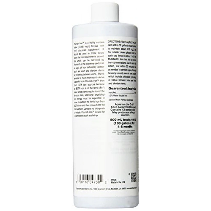 500 ML Demir Takviyesi, Flourish Iron