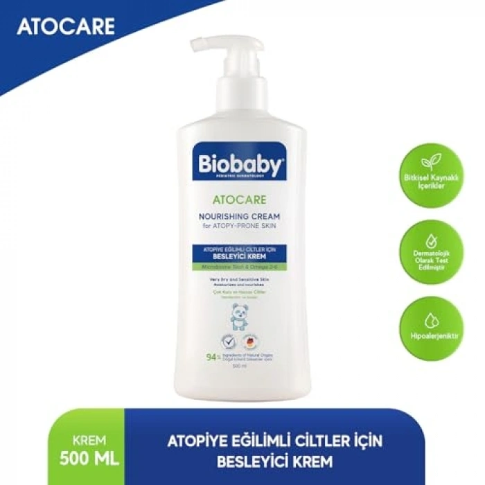 500 ml Prebiyotik ve Postbiyotik Bebek Bakım Kremi